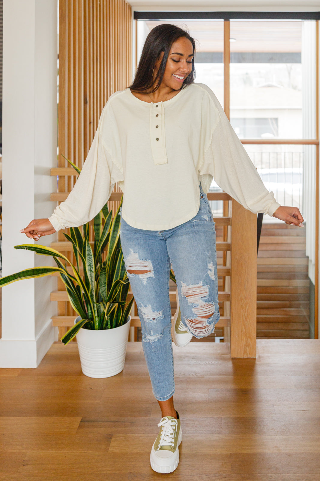 Osaka Top In Cream